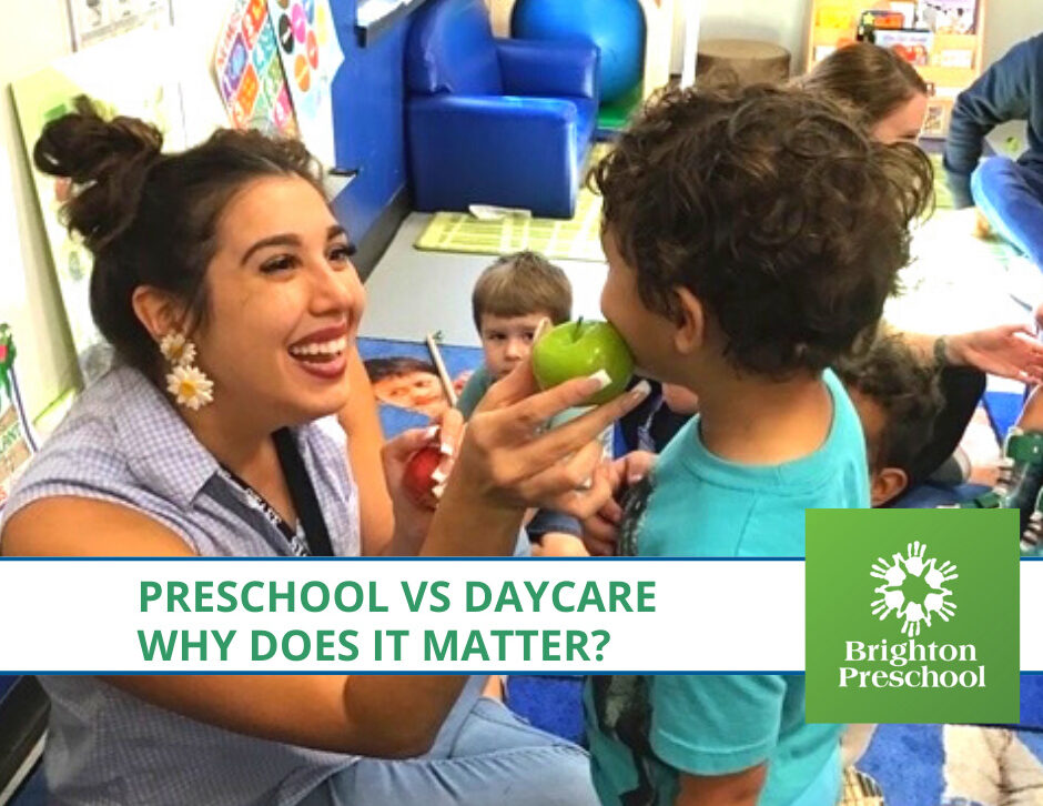 Preschool vs Daycare Brighton Preschool