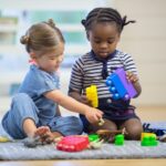 children playing and learning emotional development
