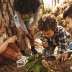 Children enjoying Open Ended Activities during a Play Date