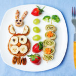 Healthy Food Plate with Animal Designs